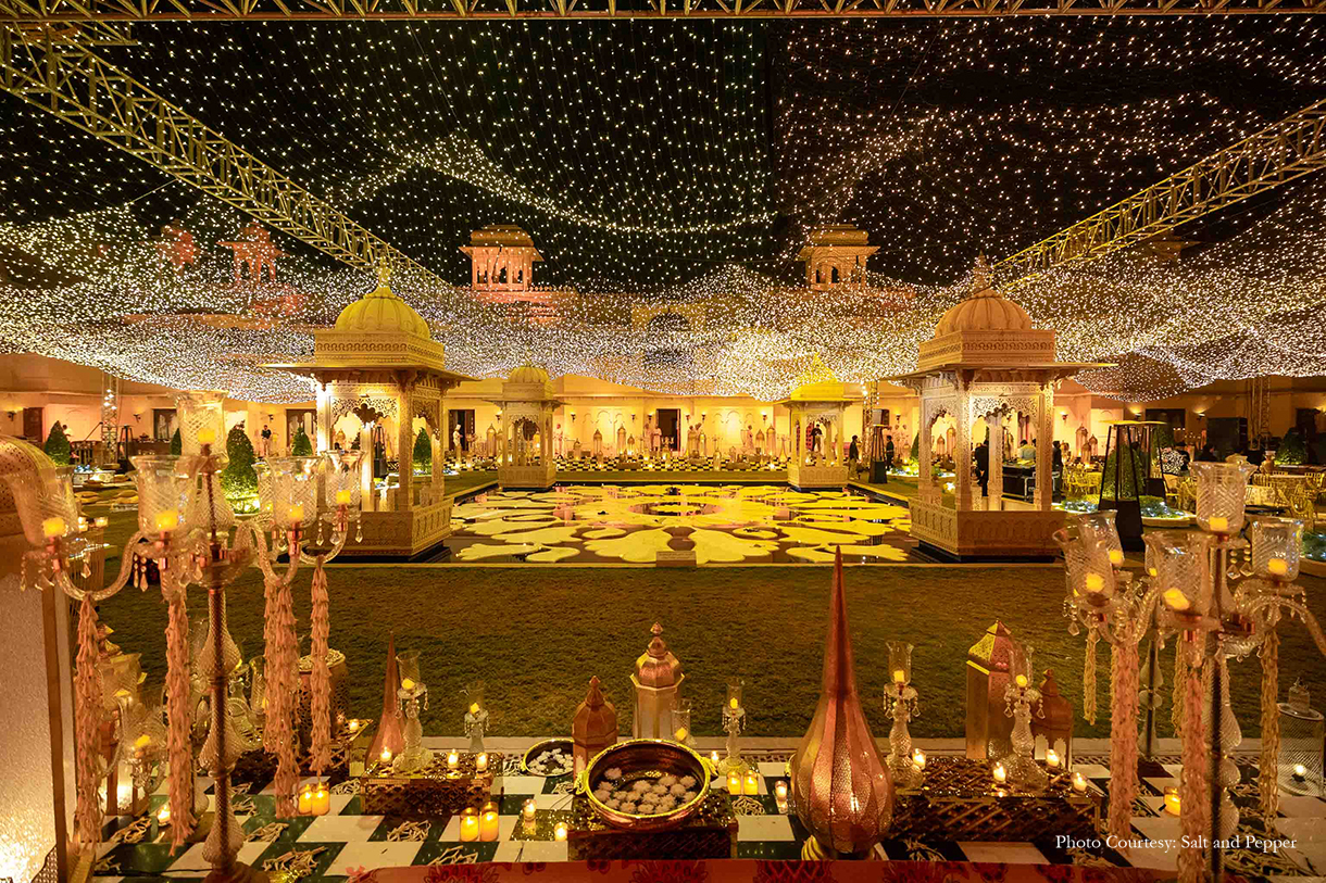 Floral wedding decor